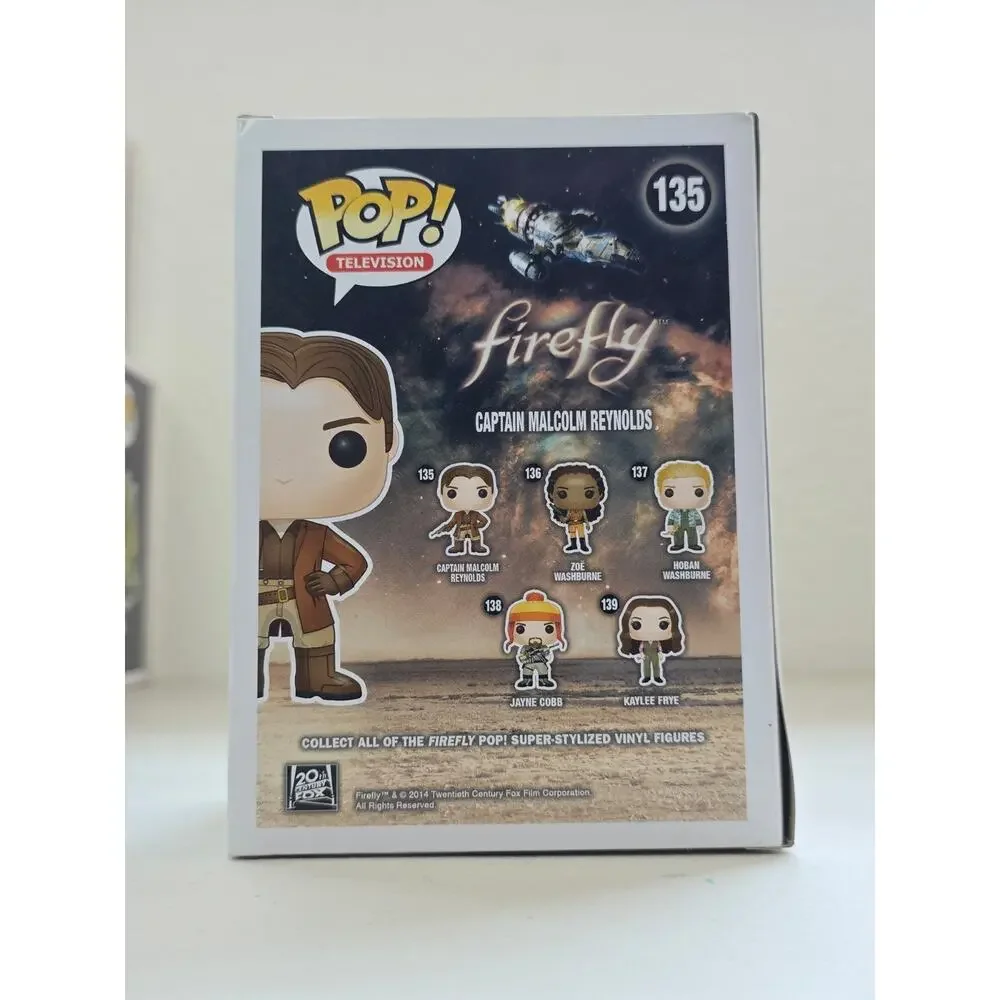Funko POP! Television Firefly Malcolm Reynolds #135 Vinyl Figure - Picture 2 of 7